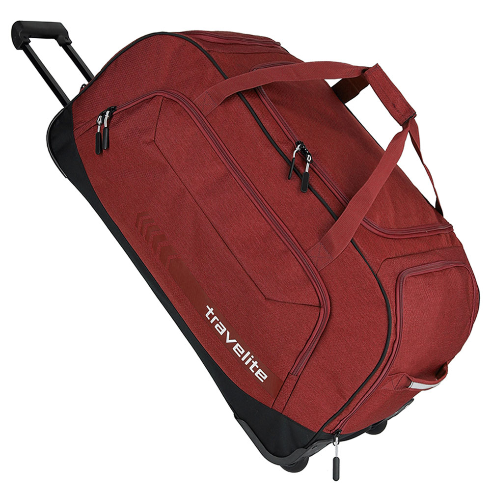 Travelite Kick Off Wheeled Duffle Red Travelite Kick Off Wheeled Duffle Red