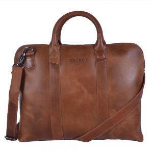 DSTRCT Fletcher Street Business Laptoptas 11.6'' Cognac