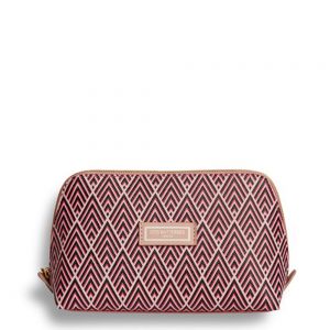 Otis Batterbee The Beauty Makeup Bag L Cerise Deco