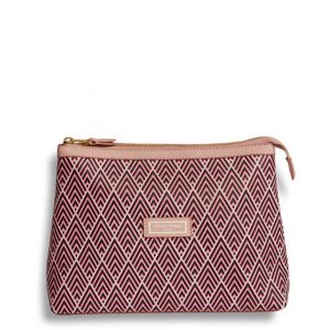 Otis Batterbee The Essential Wash Bag Cerise Deco