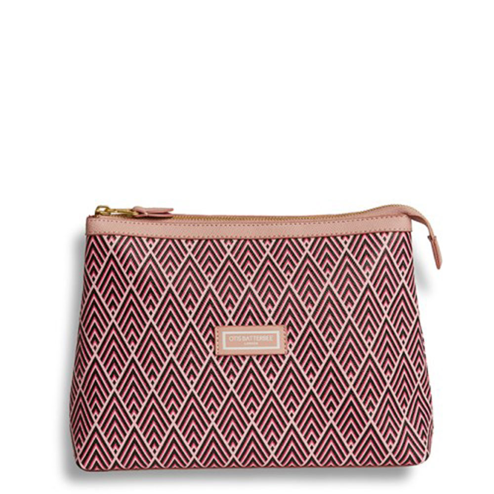 Otis Batterbee The Essential Wash Bag Cerise Deco Otis Batterbee The Essential Wash Bag Cerise Deco