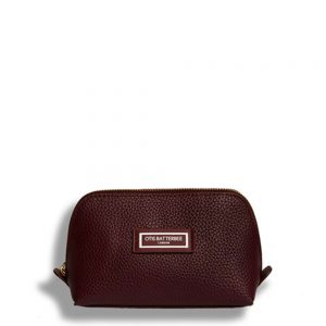 Otis Batterbee The Beauty Makeup Bag S Burgundy