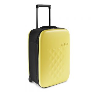 Rollink Flex Vega Opvouwbare Handbagage Koffer 55 Yellow Iris
