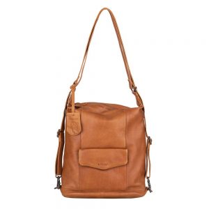 Burkely Just Jackie Backpack Hobo Cognac