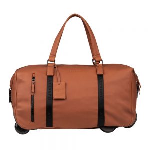 Burkely Rain Riley Weekend Trolley Cognac