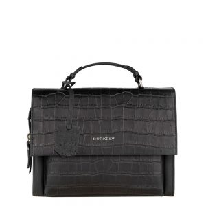 Burkely Croco Caia Citybag Schoudertas Black