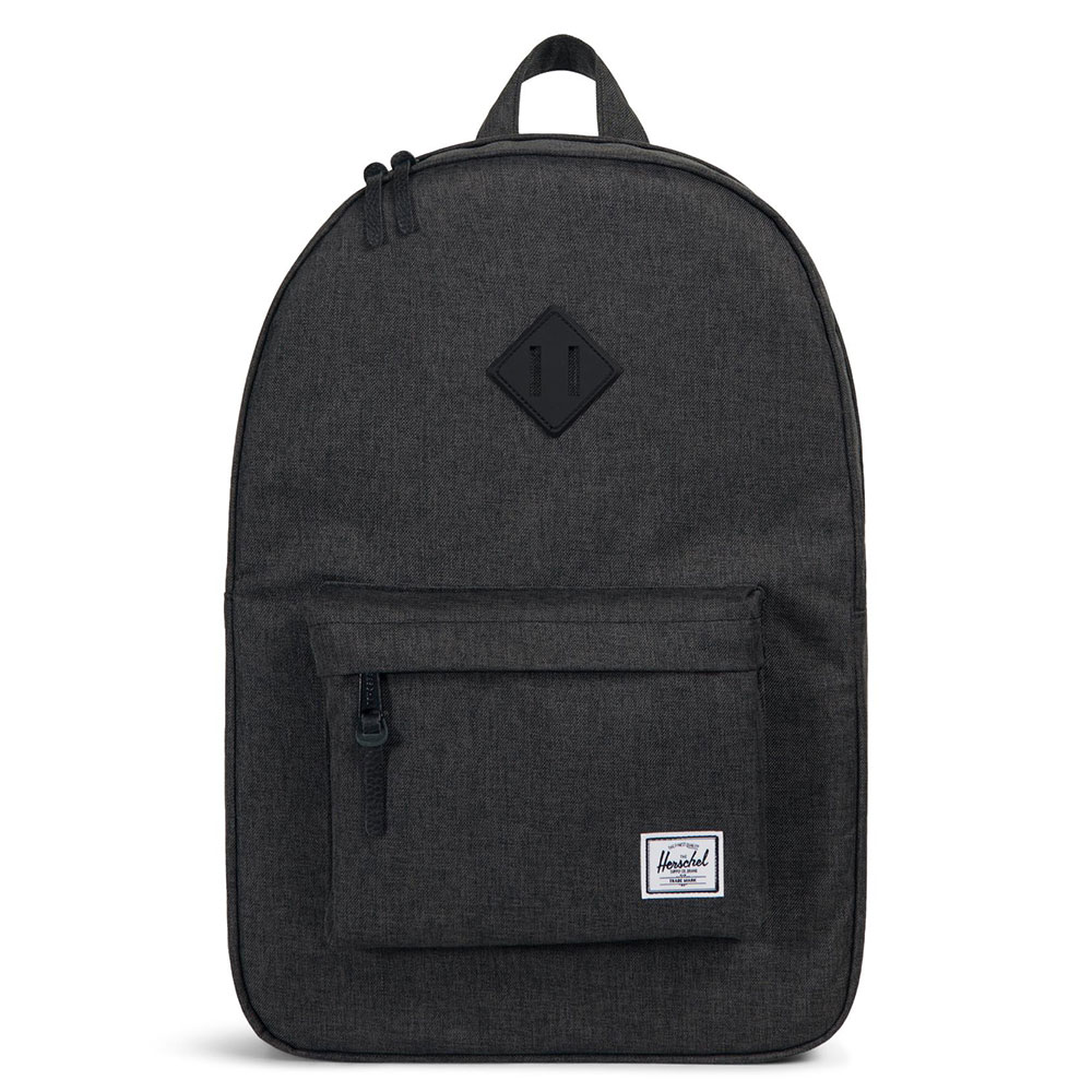 Herschel Heritage Rugzak Black Crosshatch/Black Herschel Heritage Rugzak Black Crosshatch/Black
