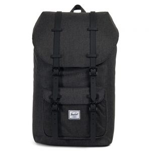 Herschel Little America Rugzak Black Crosshatch/Black