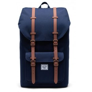Herschel Little America Rugzak Peacoat/Saddle Brown