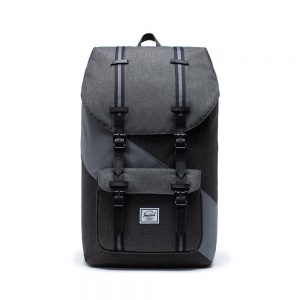 Herschel Little America Rugzak Black Crosshatch/Quiet Shade/Periscope