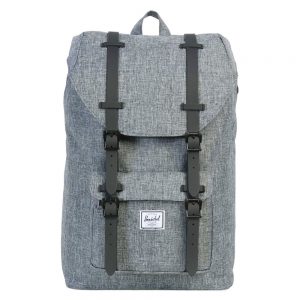 Herschel Little America Mid Volume Rugzak Raven Crosshatch / Black