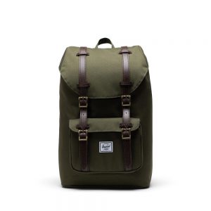 Herschel Little America Mid Volume Rugzak Ivy Green / Chicory Coffee