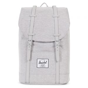 Herschel Retreat Rugzak Light Grey Crosshatch