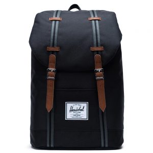 Herschel Retreat Rugzak Black Black Tan