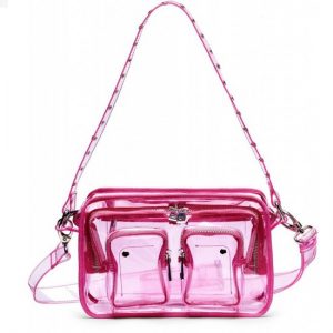 Veganbags Núnoo Ellie Transparent Light Pink