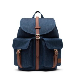 Herschel Dawson Small Rugzak Indigo Denim Crosshatch