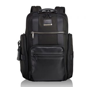 Tumi Alpha Bravo Sheppard Deluxe Brief Backpack Black