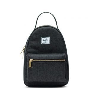 Herschel Nova Mini Rugzak Black Crosshatch