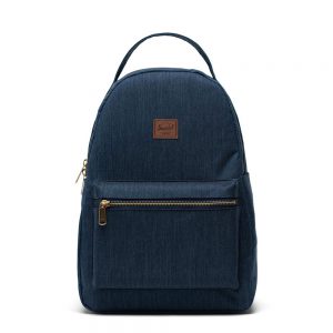 Herschel Nova Mid-Volume Rugzak Indigo Denim Crosshatch