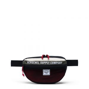 Herschel Nineteen Athletics Heuptas Dark Olive/Overcast/Black/Red