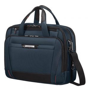 Samsonite Pro-DLX 5 Laptop Bailhandle 15.6" Expandable Oxford Blue