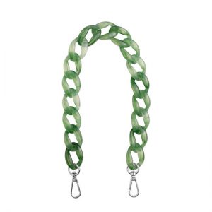 Veganbags Hvisk Chain Handle Tortoise Green