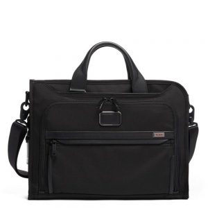 Tumi Alpha 3 Slim Deluxe Brief Black