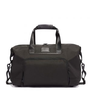 Tumi Alpha 3 Double Expansion Satchel Black