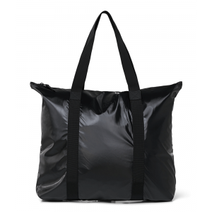Rains Original Tote Bag Schoudertas Shiny Black