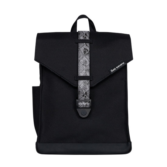 Veganbags Bold Banana Black Boa Veganbags Bold Banana Black Boa