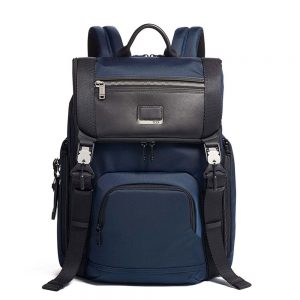 Tumi Alpha Bravo Lark Backpack Navy