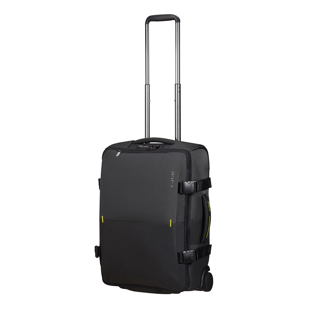 Samsonite Rythum Duffle Wheels 55 Graphite Samsonite Rythum Duffle Wheels 55 Graphite