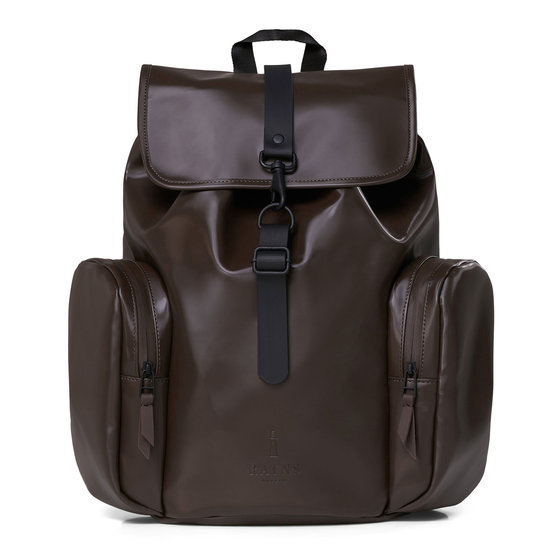 Veganbags Rains Oversize Rucksack Shiny Brown Veganbags Rains Oversize Rucksack Shiny Brown