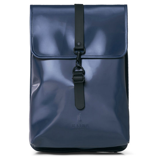 Veganbags Rains Rucksack Shiny Blue Veganbags Rains Rucksack Shiny Blue