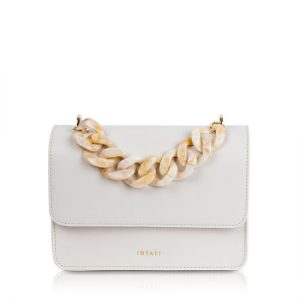 Veganbags Inyati Amber Crossbody Coconut Milk