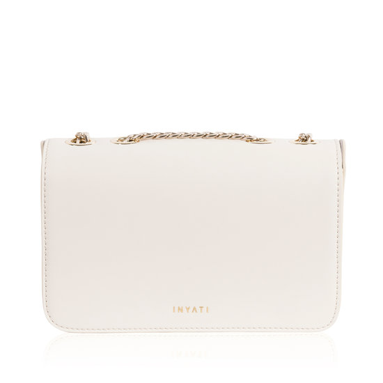 Veganbags Inyati Belle Crossbody Coconut Milk Veganbags Inyati Belle Crossbody Coconut Milk