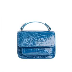 Veganbags Hvisk Renei Croco Klein Blue