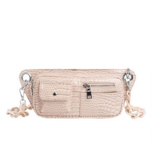 Veganbags Hvisk Brillay Croco Sand Beige