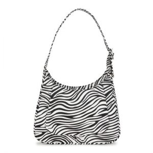 Veganbags Daniel Silfen Shoulder Bag Siri Zebra