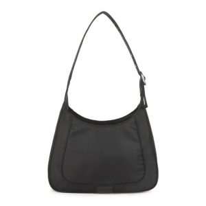 Veganbags Daniel Silfen Shoulder Bag Siri Nylon Black