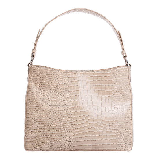 Veganbags Hvisk Amble Croco Sand Beige Veganbags Hvisk Amble Croco Sand Beige