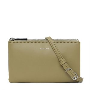 Veganbags Matt and Nat Loom Triplet Crossbody Bag Ivy
