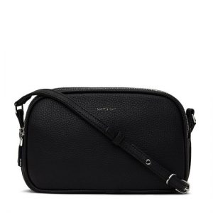 Veganbags Matt and Nat Purity Pair Crossbody Bag Black