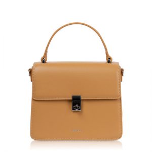 Veganbags Inyati Elody Top Handle Bag Camel