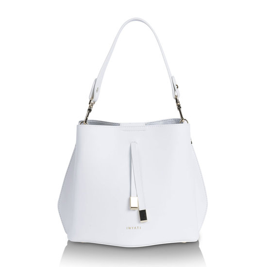 Veganbags Inyati Cleo Handbag White Veganbags Inyati Cleo Handbag White