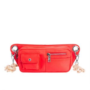 Veganbags Hvisk Brillay Nylon Recycled Flame Red