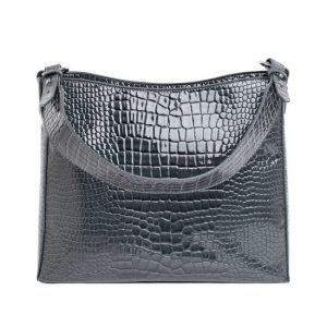 Veganbags Hvisk Amble Croco Dark Grey