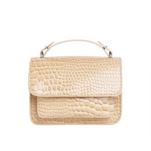 Veganbags Hvisk Renei Croco Light Beige