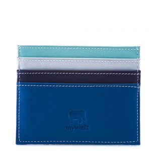 Mywalit Double Sided Credit Card Holder Denim