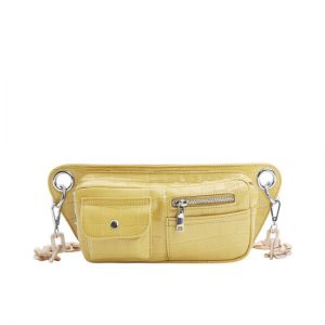 Veganbags Hvisk Brillay Croco Sunkissed Yellow